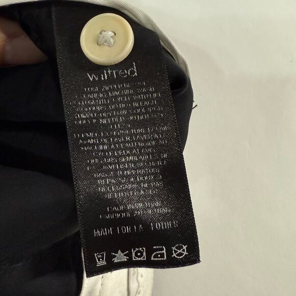 Wilfred 8 Womens Black The Effortless Pants High Rise Japanese Crepe Trousers - Picture 6 of 11